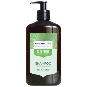Shampoing régulateur de sébum Aloe Vera Arganicare 400 ml - Publicité