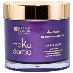 Masque cheveux blonds Makadamia Urban Keratin 200ML - Publicité