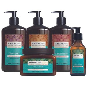 Coffret Argan cheveux secs & abimés Arganicare - Publicité