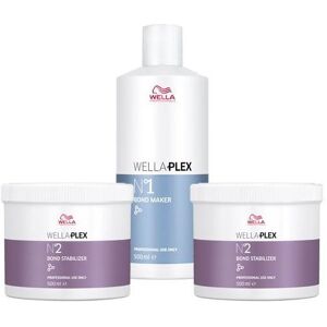 Wella Professionals Wellaplex Kit N°1 Bond Maker + N°2 Stabilizer Wella 3x500ml