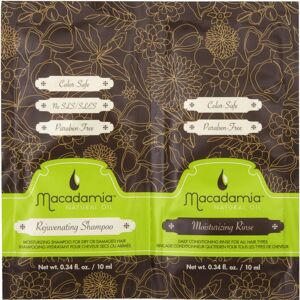 Macadamia Oil Shampooing Rejuvenating & conditionneur Moisturizing Rinse Macadamia Oil 10ML