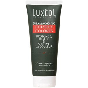 Shampooing cheveux colorés Luxéol 200ml - Publicité