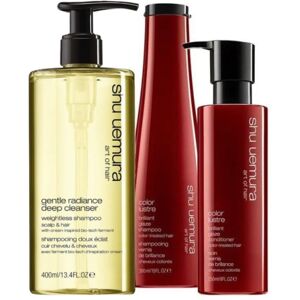 Shu uemura Rituel shampooing + conditionneur Color Lustre Shu Uemura