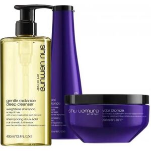 Shu uemura Rituel shampooing + masque anti-reflets Yubi Blonde Shu Uemura