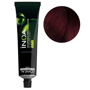 L'Oréal Professionnel Coloration iNOA vegan carmilane 4.62 châtain rouge irisé 60ML - Publicité
