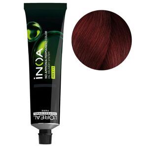 L'Oréal Professionnel Coloration iNOA vegan carmilane 5.60 châtain clair rouge intense 60ML - Publicité