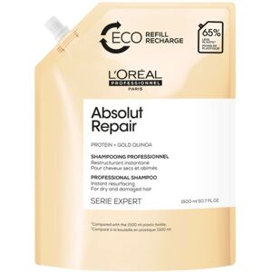 Recharge Shampooing Absolut Repair L'Oréal Professionnel 1,5L - Publicité