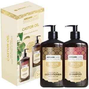 Coffret Shampooing + Après-shampooing Ricin Arganicare - Publicité