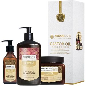 Coffret Ricin Shampooing + Masque + Sérum Arganicare - Publicité