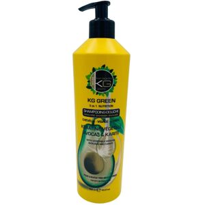 Shampoing-douche 3en1 nutrition Keragold Green 500ml - Publicité