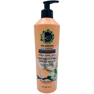 Shampoing-douche 3en1 hydratant Keragold Green 500ml - Publicité