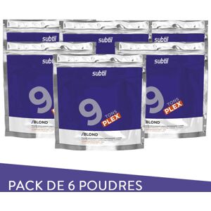 Subtil Pack 6 poudres décolorante 9 tons SUBTIL BLOND 500G