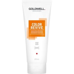 Après-shampoing raviveur de couleur Cool Copper Dual Senses Color Revive Goldwell 200ml - Publicité