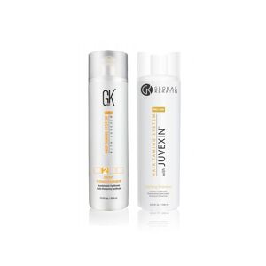 Global Keratin Pack shampooing & masque Hydratant Deep Conditionner GK Hair 945 ML