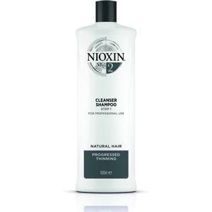 Shampooing cleanser 3D nioxin n°2 1000 ML - Publicité