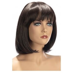 WORLD WIGS Perruque Carre Frange Camila Chatain