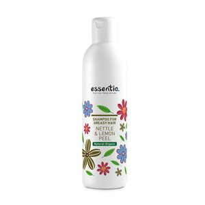 Essentiq Shampooing naturel pour cheveux gras - ortie et ecorce de citron, 250 ml