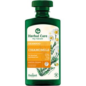 Herbal Care Shampooing pour cheveux decolores et clairs a la camomille, 330 ml