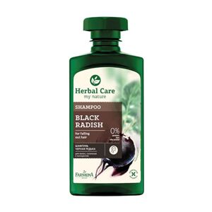 Herbal Care Shampooing pour cheveux fragilisés au radis noir, 330 ml