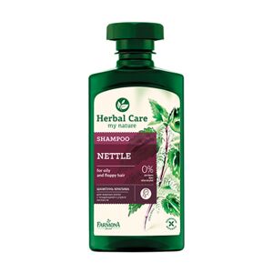 Herbal Care Shampooing pour cheveux gras a l'ortie, 330 ml