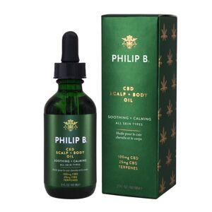 Philip B. CBD Scalp and Body Oil Soins Capillaires