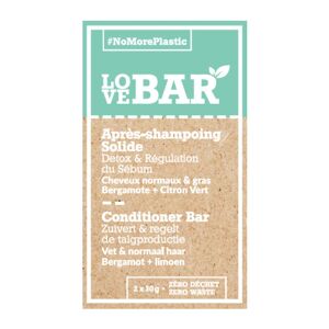 Love Bar Apres-Shampooing Solide Detoxifiant & Regulateur