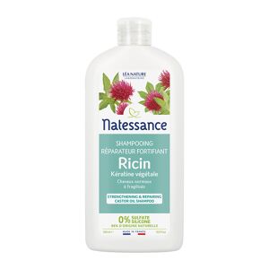 Natessance Shampooing réparateur fortifiant Ricin & Kératine végétale - Publicité