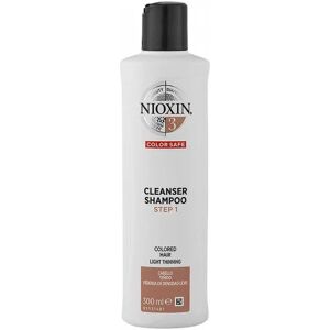 System 3 Cleanser Shampooing purifiant cheveux colorés fins - Nioxin Shampoing 300 ml - Publicité