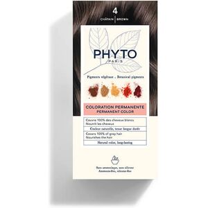 Kit Coloration Permanente 4 Chatain PHYTOCOLOR