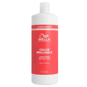 Après-shampooing Cheveux Fins à Moyens Invigo Color Brilliance Wella 1L - Publicité
