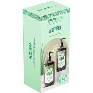 Coffret Duo Hydratant & Régulateur Aloe Vera Arganicare - Publicité