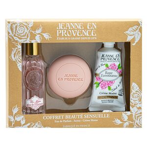 Coffret Beauté Sensuelle Rose Envoûtante Jeanne en Provence