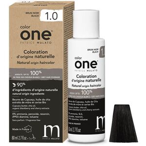 Mulato Coloration Naturelle 1.0 Brun Noir Color One