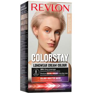 Revlon Maquillage Coloration Permanente Colorstay N°01 Blond Ultra Clair Cendre Revlon