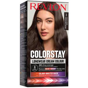 Revlon Maquillage Coloration Permanente Colorstay N°3 Chatain Fonce Profond Revlon