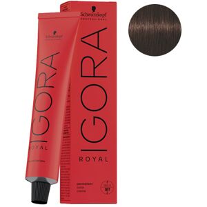 Coloration Permanente Igora Royal 4-68 Chatain Moyen Marron Rouge Schwarzkopf