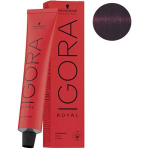 Coloration Permanente Igora Royal 5-99 Chatain Clair Violet Extra Schwarzkopf