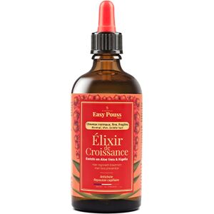 Elixir de Croissance Capillaire Naturel Cheveux Fins Easy Pouss