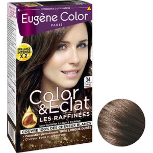 Kit Coloration Color & Eclat 34 Chatain Noisette Les Raffinees Eugene Color