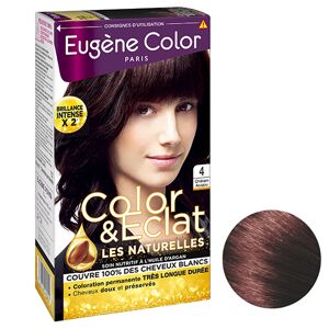 Kit Coloration Color & Eclat 4 Chatain Acajou Les Naturelles Eugene Color