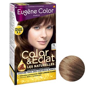Kit Coloration Color & Eclat 76 Marron Clair Dore Les Naturelles Eugene Color