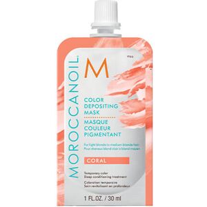 Masque Couleur Pigmentant Corail Moroccanoil 30ml - Publicité