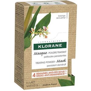 Masque Poudre Traitant Antipelliculaire Galanga Klorane x8