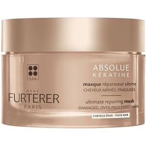 Masque Réparateur Ultime Absolue Kératine Cheveux Epais René Furterer 200ml - Publicité