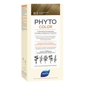 Kit Coloration Permanente 83 Blond Clair Dore PHYTOCOLOR