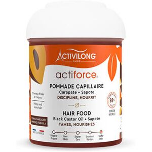 Pommade Capillaire Hair Food Actiforce Activilong - Publicité