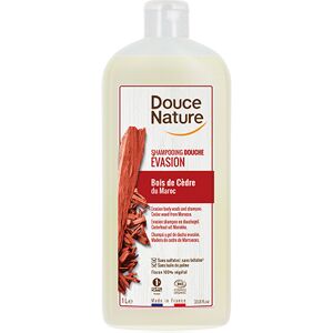 Shampooing Douche Evasion Bois de Cedre Douce Nature 1L