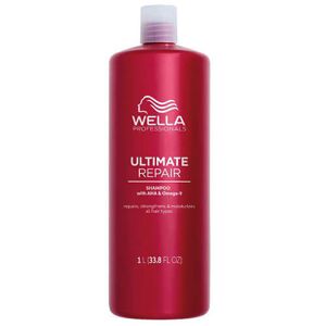 Shampooing Régénérant Ultimate Repair Wella 1000ml - Publicité