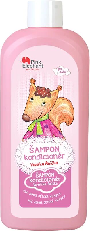 Pink Elephant Girls shampoing et après-shampoing 2 en 1 pour enfant Squirrel 500 ml