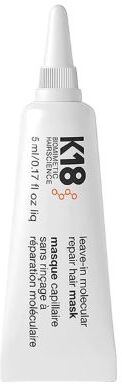 K18 Masque à Réparation Moléculaire sans Rinçage 5 Ml